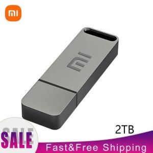 상품 이미지: USB 디스크 2TB 1TB 방수 키링 512GB 드라이브 U 메모리 신제품 메탈 샤오미 256GB 플래시 가능 고정 썸드