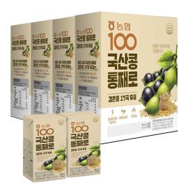 상품 이미지: 농협100 국산콩 통째로 검은콩 17곡 두유 190ml X 64팩