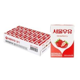 상품 이미지: 서울우유 멸균우유 딸기우유 200mlx48개