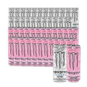 상품 이미지: 몬스터 에너지 울트라+스트로베리 355ml x48캔(각 24캔)
