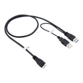 상품 이미지: USB3.0 마이크로B 외장하드선 NMP-UM308YB