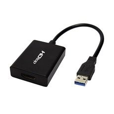 상품 이미지: 에이치디탑 USB 3.0 to HDMI 컨버터 FHD 외장 그래픽 확장카드, HT-3C023, 1개
