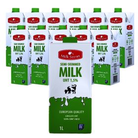 상품 이미지: 믈레코비타 폴란드 직수입 멸균우유 대용량 1L X 12팩 세트 저지방 우유