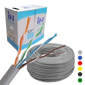 상품 이미지: CAT5E 랜선 랜케이블 UTP 제작용 박스 롤 300m 단선