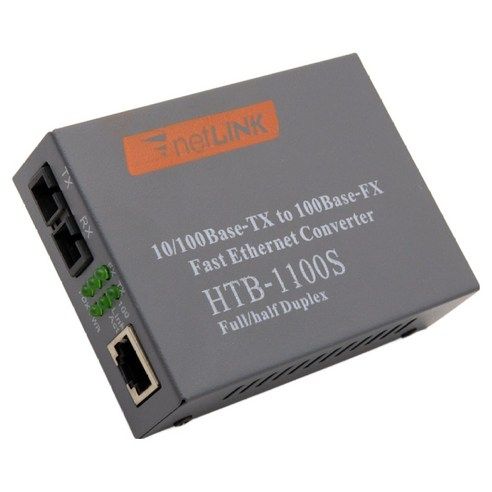 상품 이미지: 컴스 SC 광 컨버터 광 케이블 TX RX 2회선용 기가비트 25km 100Base-FX