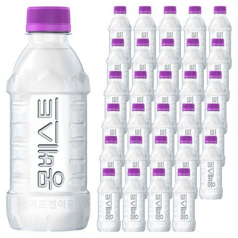 상품 이미지: 몽베스트 위드어스 무라벨 생수, 330ml, 60개