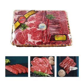 상품 이미지: 한우 3종구이세트 1호(1.2kg)/꽃등심/갈비살/살치살