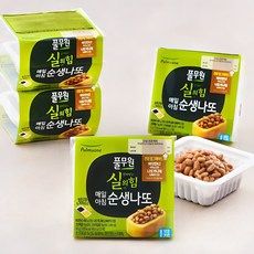 상품 이미지: 풀무원 실의 힘 매일아침 순생나또, 49.5g, 8개입, 1개