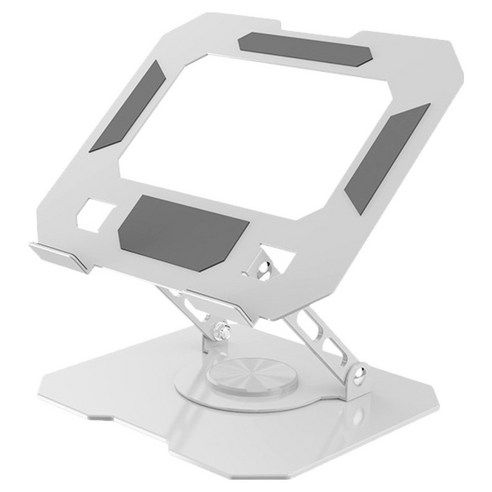 상품 이미지: 지니컴퍼니 깔끔한 360도 회전 노트북 거치대 263 화이트