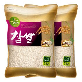 상품 이미지: 국산 찹쌀 10kg (5kgX2봉)