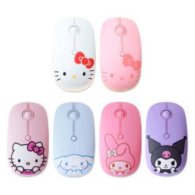 상품 이미지: 산리오캐릭터즈 저소음 무선 마우스