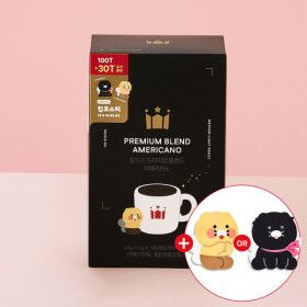 상품 이미지: 할리스 프리미엄 블렌드 아메리카노 130T+춘식이 코스터