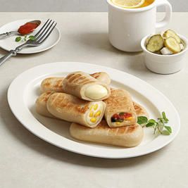 상품 이미지: [다신샵] 저당 곤약현미 떡마리 4종 20팩 (콘치즈,피자,통모짜,치즈떡볶이) / 키토 저당떡