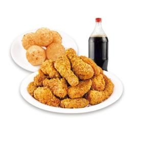 상품 이미지: (60계치킨) 크랑이치킨 치즈볼 콜라1.25L