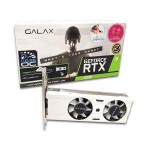 상품 이미지: (엠지솔루션)갤럭시 GALAX 지포스 RTX 3050 WHITE D6 6GB LP