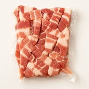 상품 이미지: 더미트 수입산 듀록 한입거리 삼겹살 1kg 3팩