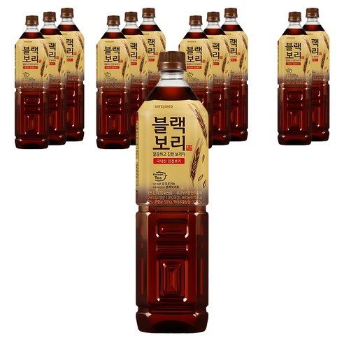 상품 이미지: 하이트진로 블랙보리 오리지널, 1.5L, 12개