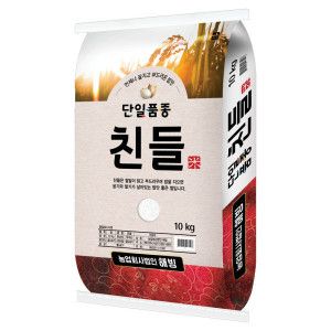 상품 이미지: (신선집중) 특등급 친들미 10kg 밥맛좋은 단일품종 쌀 (10+7 쿠폰가 30050원)