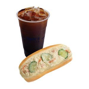 상품 이미지: (빽다방) 사라다빵+아메리카노(ICED)