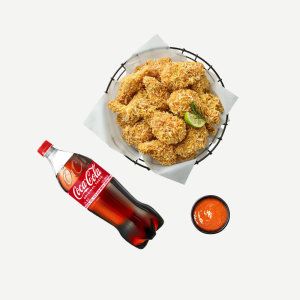 상품 이미지: (BHC) 콰삭킹+콜라1.25L