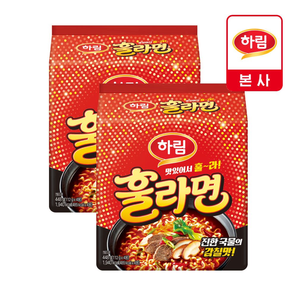 상품 이미지: 하림 훌라면 112g x 8매