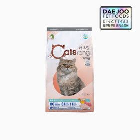 상품 이미지: (카드최종4.4만) 캐츠랑 전연령 고양이 대용량 건식사료 20kg