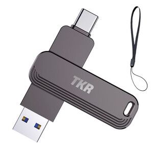 상품 이미지: TKR S22 32GB / OTG C타입 듀얼 USB 메모리 / USB 3.2 / 스마트폰 태블릿 노트북 호환 / 무료각인