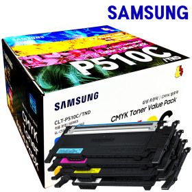 상품 이미지: (4색) 삼성전자 CLT-P510C K510S C510S M510S Y510S 세트 SL-C513W C510 C510W SL-C563W SL-C563FW