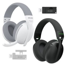 상품 이미지: 아이리버 초경량 7.1채널 유 무선 블루투스 게이밍 C타입 헤드셋 LightFit WGH3