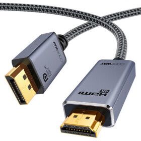 상품 이미지: DP to HDMI 케이블 4K 60Hz (1m/1.5m/2m/3m/5m) 외