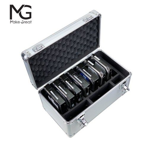 상품 이미지: [MG(엠지) 무료배송] MG BX3510(실버) 3.5형 10단 하드보관함/HDD 보관함 / 하드수납 / 하드보관
