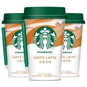 상품 이미지: 스타벅스  카페라떼 컵커피 200mlx20컵+아이스포장