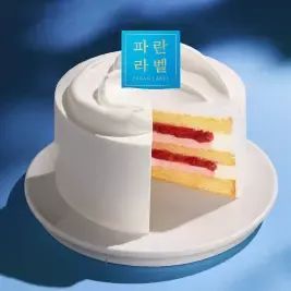 상품 이미지: [파리바게뜨] 파란라벨 저당 그릭요거트 케이크