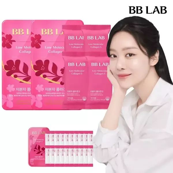 상품 이미지: [20포 추가/총 100포] 비비랩 저분자 콜라겐S 2박스(80포) 콜라겐 저분자피쉬콜라겐 비타민C 이너뷰티