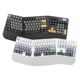 상품 이미지: 지클릭커 OFFICEPRO EK600 무선 기계식 옐로우 블랙 (보글보글) 37g