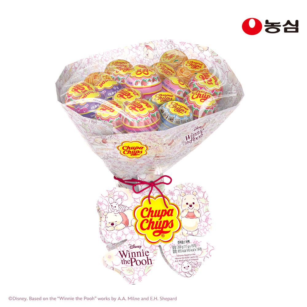 상품 이미지: 츄파춥스 부케 2개 곰돌이푸 에디션