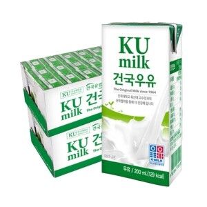 상품 이미지: 건국 멸균우유 200ml 48팩