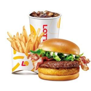 상품 이미지: (롯데리아) 모짜렐라 인 더 버거 베이컨 세트