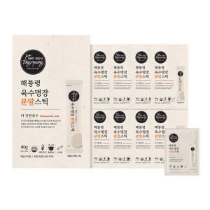 상품 이미지: 해통령 육수명장 분말스틱 185포(무료체험 5포 포함)
