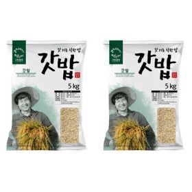 상품 이미지: 그린올린 갓밥 갓쌀 7분도미 10kg / 칠분도미 / 5kg x 2 봉 / 2025년산