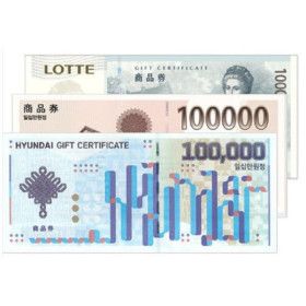 상품 이미지: 신용카드/정품신세계백화점상품권10만원권/롯데백화점상품권/현대백화점상품권/10만원권 오후2시당일발송