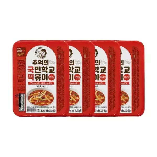 상품 이미지: 추억의 국민학교 떡볶이 4팩_오리지널4팩