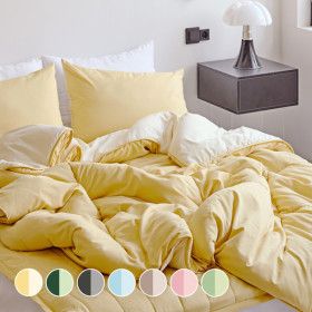 상품 이미지: 디오프 사계절 기숙사 먼지없는 차렵이불 세트 7색상 2종 3종 SS Q