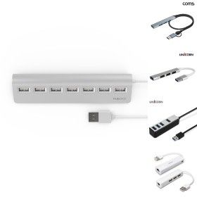 상품 이미지: 무전원 멀티 USB허브 7포트/무선랜/키보드/마우스/PC/분배기/USB/충전/허브/초고속/젠더/데스크탑/멀티포트