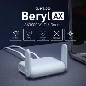 상품 이미지: GL.iNet 베릴 AX MT3000 포켓 사이즈 와이파이 6 무선  기가비트 라우터 보안 테더링 RV 부모 제어