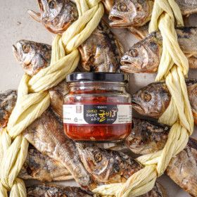 상품 이미지: 햇살바다 송이버섯 고추장 굴비 200g + 200g