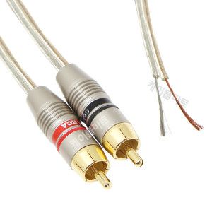 상품 이미지: MACK HA35 RCA 2P 스피커선 1.5m 오디오 앰프 케이블