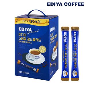 상품 이미지: 이디야 골드 블렌드 커피믹스 200 개입 리치크레마 골드블렌드 믹스커피 이디아