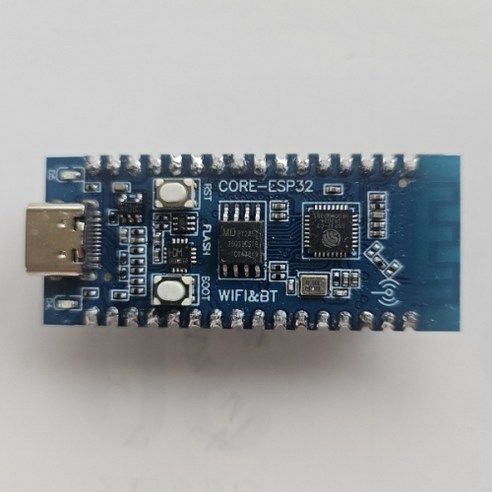 상품 이미지: ESP32C3 초소형 코어보드 - WiFi BLE 통합 MCU / Arduino MicroPython 호환 / IoT 스마트홈용 21x52mm 개발보드