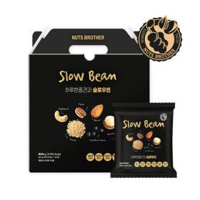 상품 이미지: 너츠브라더 하루한줌견과 슬로우빈 20g 30봉 60봉 선물세트 선물용 패키지